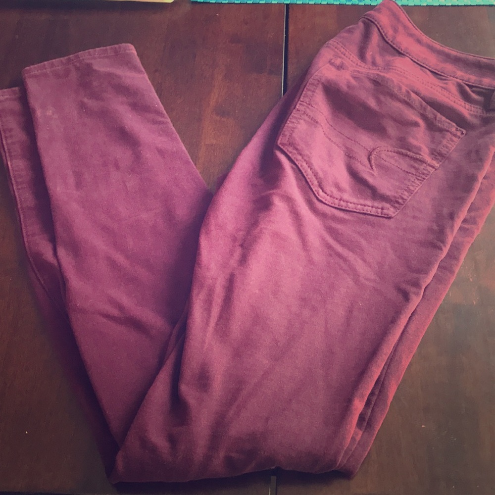 AE purple jegging